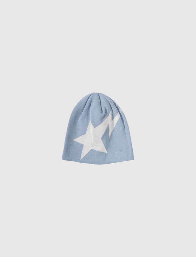 STA KNIT CAP "SAX BLUE"