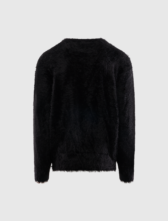 AFFEN-GESICHT ZOTTELPULLOVER
