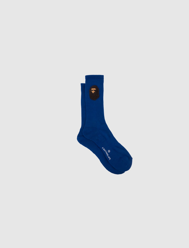 SOCKEN MIT AFFENKOPF AUS BALLONGARN