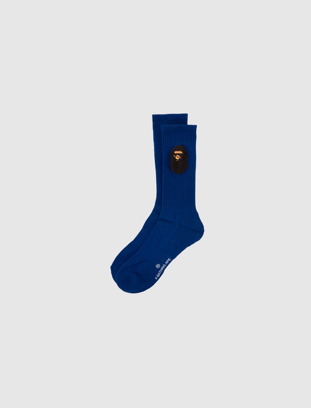 SOCKEN MIT AFFENKOPF AUS BALLONGARN