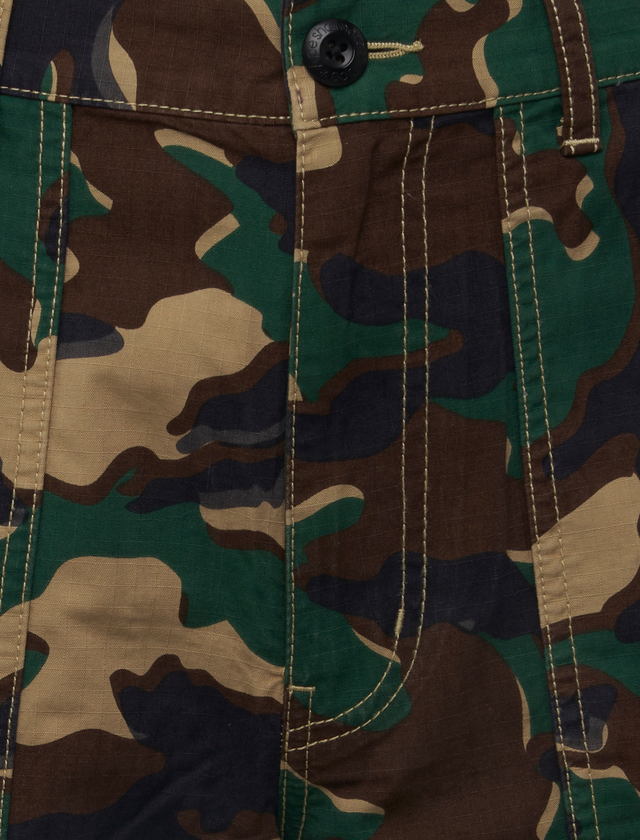 GLITCH WOODLAND CAMO SHORTS