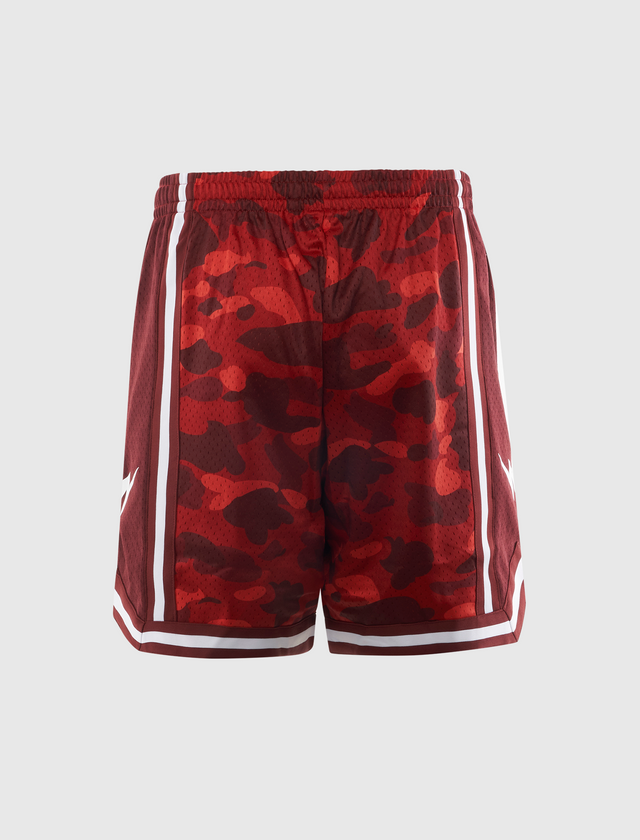 COLOR CAMO MESH RELAXED FIT SHORTS
