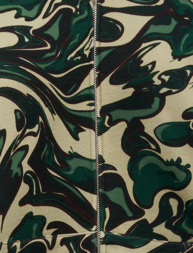 MARBLING CAMO HOODIE