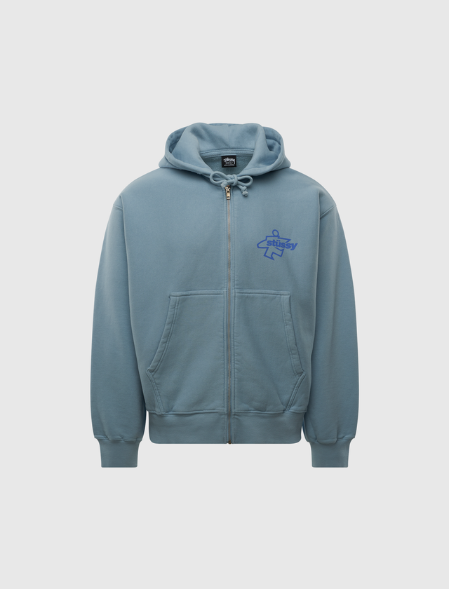 SURF SIZE ZIP HOODIE