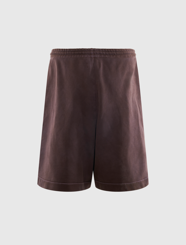 38A SHORTS AUS GEBÜRSTETEM FROTTEE