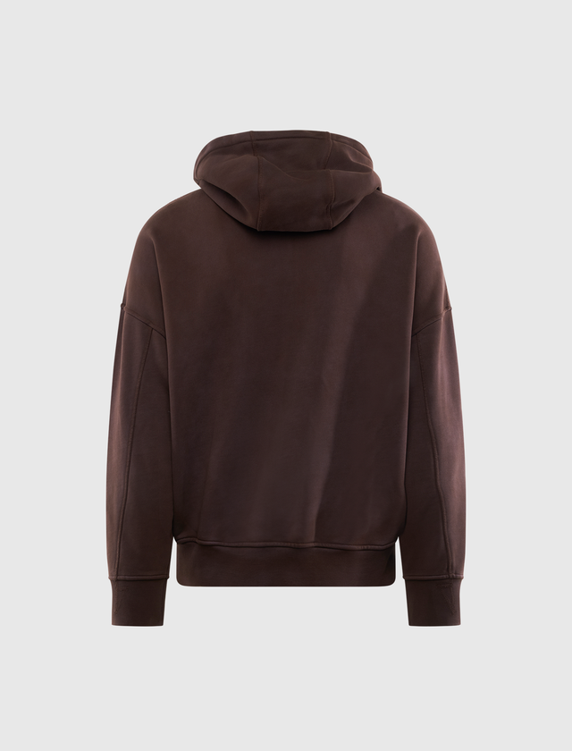 38A BRUSHED TERRY VINTAGE WASH ZIP HOODIE
