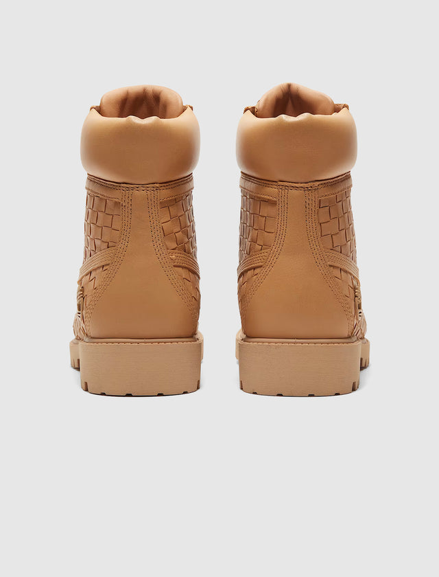 6 IN SCHNÜRSTIEFELETTE GEFLOCHTEN