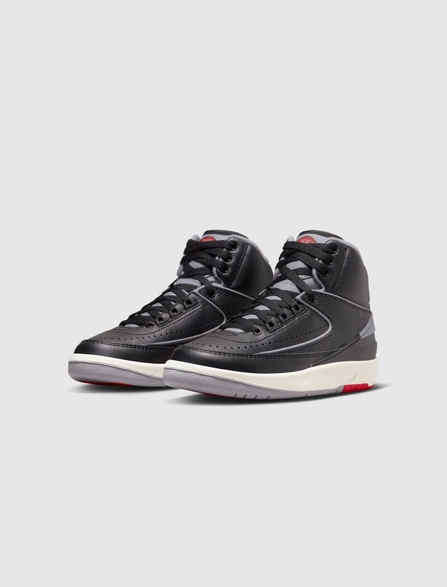 AIR JORDAN 2 RETRO "SCHWARZZEMENT" GS