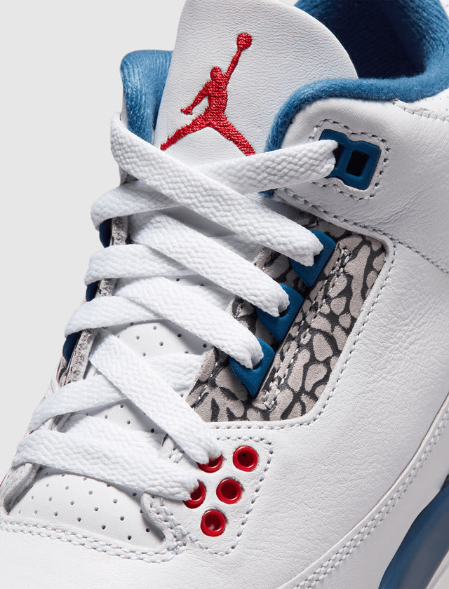 AIR JORDAN 3 RETRO "TRUE BLUE" GS
