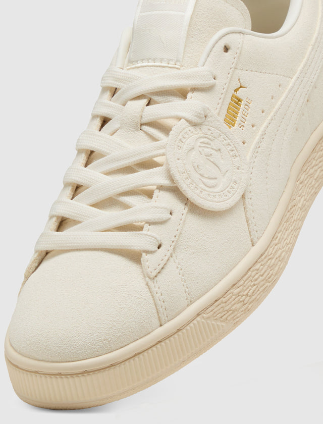 CHARLES F STEAD SUEDE II "WHITE"