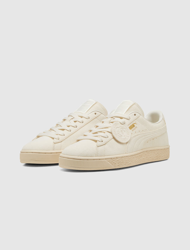 CHARLES F STEAD SUEDE II "WHITE"