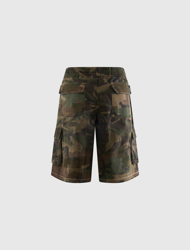 CAMO CARGO SHORTS