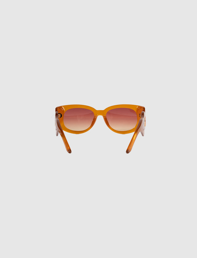 Ovale Wellen-Sonnenbrille