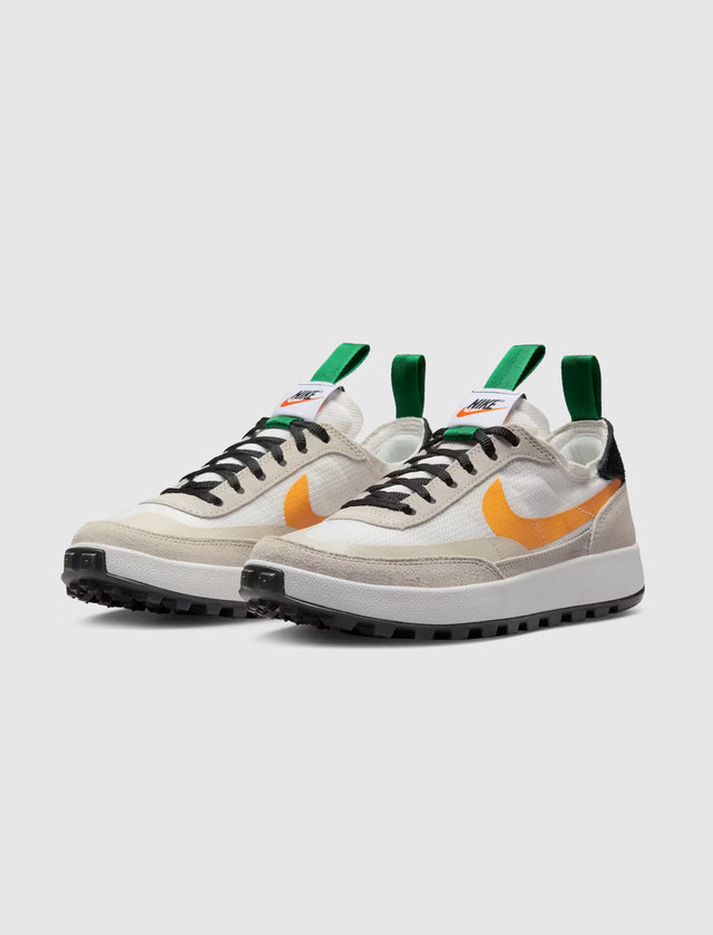 TOM SACHS GENERAL PURPOSE SHOE "SUMMIT WHITE/ UNIVERSITY GOLD-BIRCH"