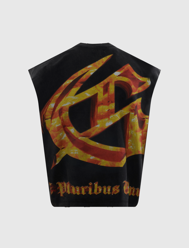 ECHOES EMPIRE ÄRMELOSES TEE