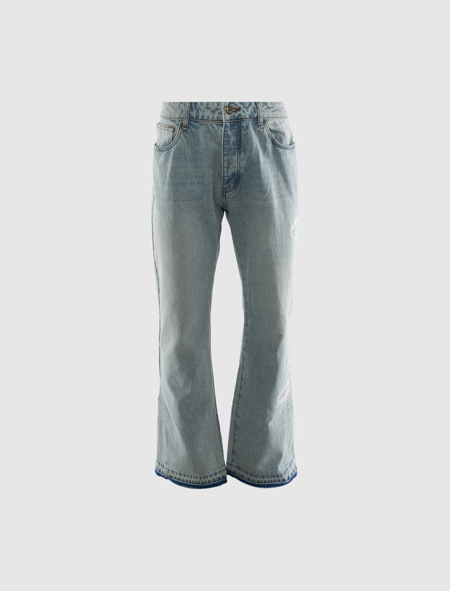 OG LOGO FLARED JEANS