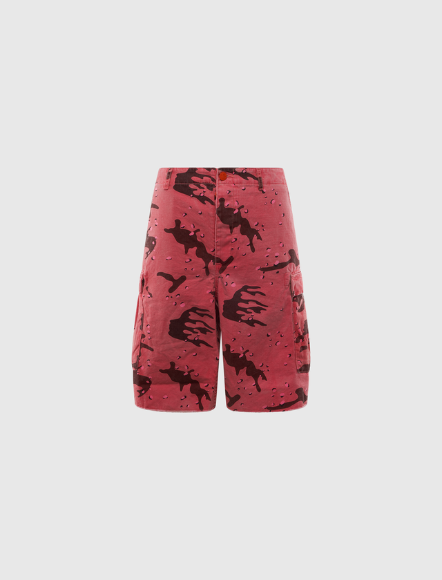 ROSA CAMOUFLAGE-SHORTS