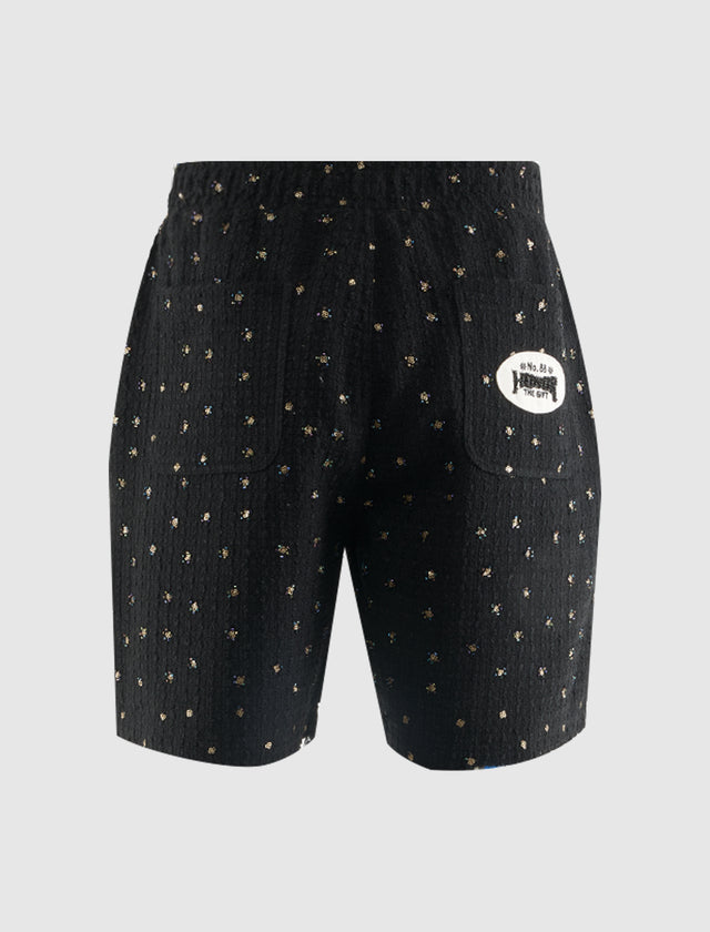 Shorts mit Perlen