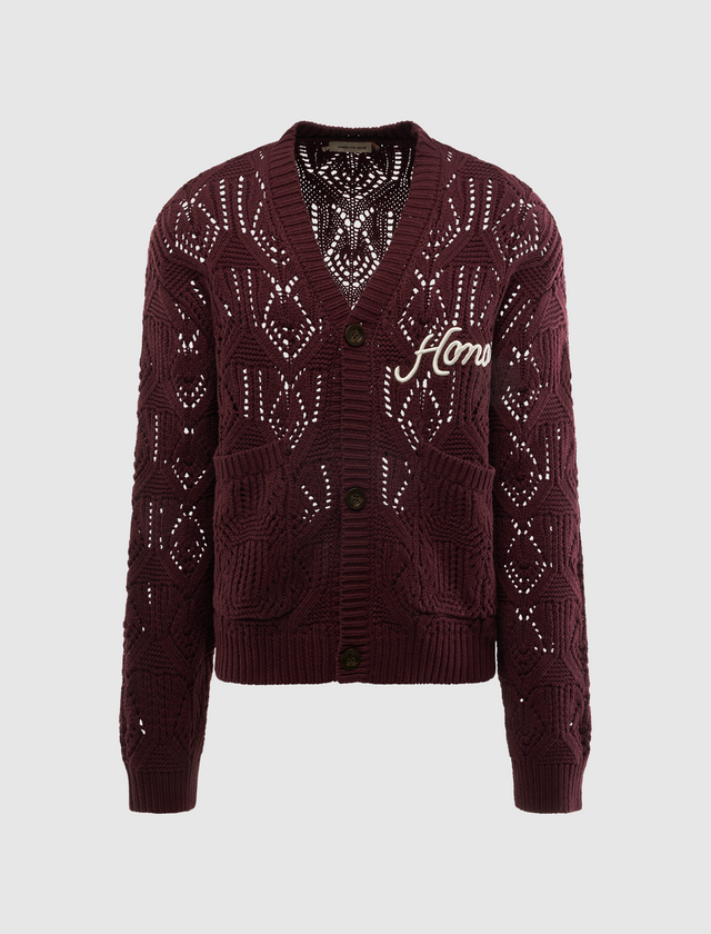 CABLE CARDIGAN