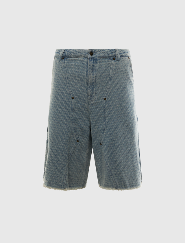 VINTAGE INDIGO NOVELTY 11' SHORTS
