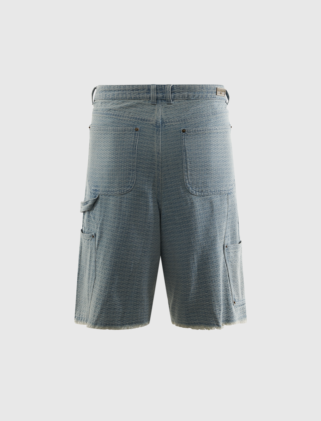 VINTAGE INDIGO NOVELTY 11' SHORTS