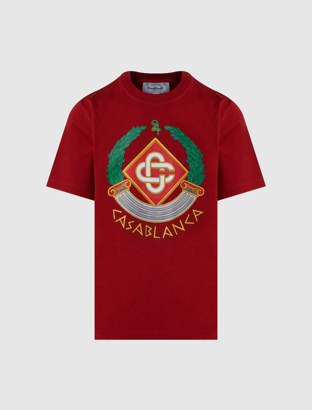 クレストプリントTシャツ