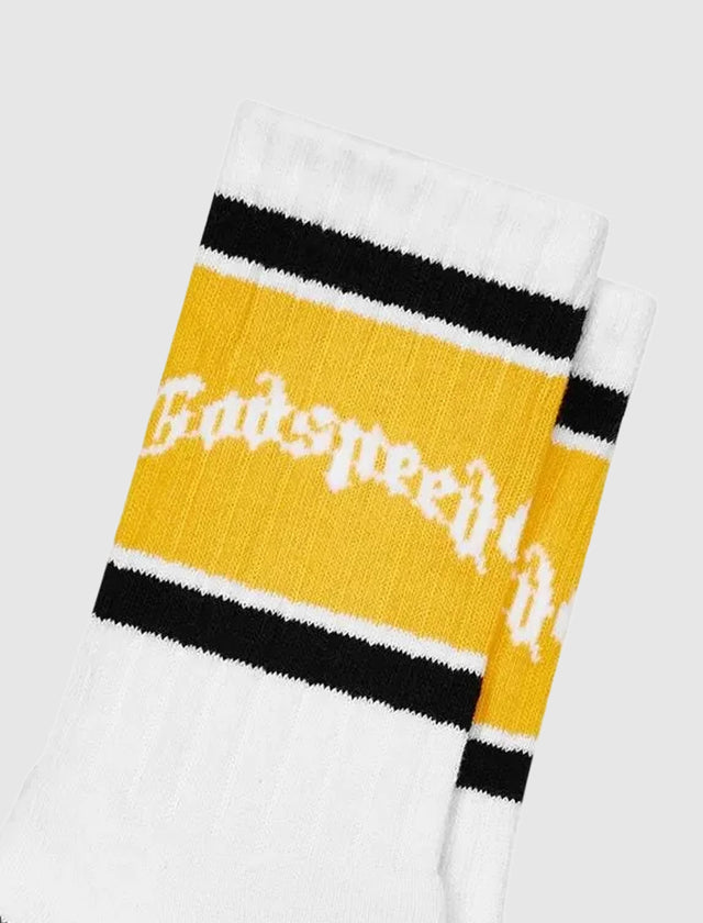 OG LOGO GESTREIFTE SOCKEN