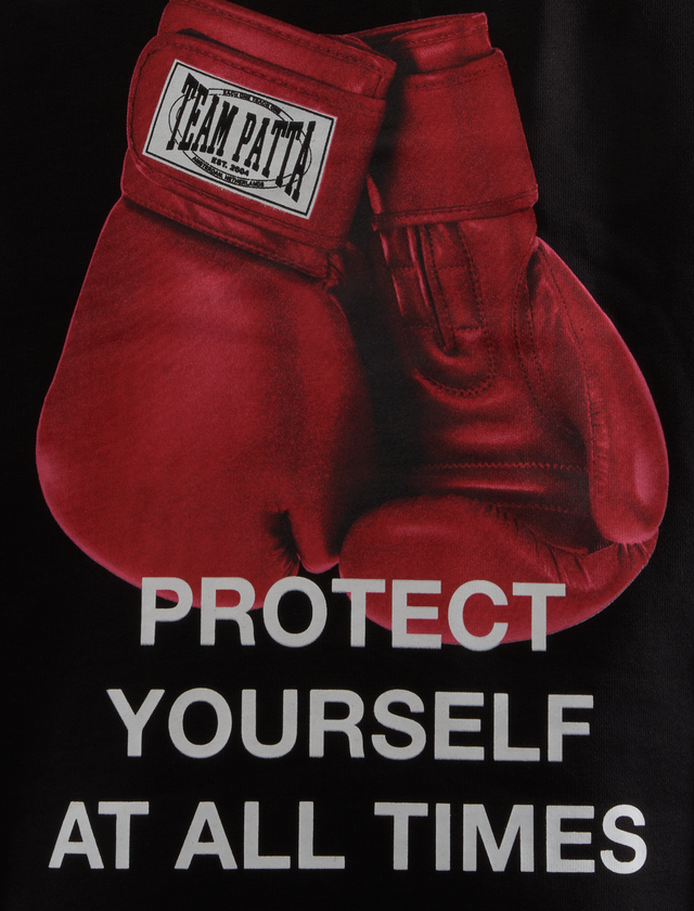 PROTECT YOURSELF HOODED SWEATER