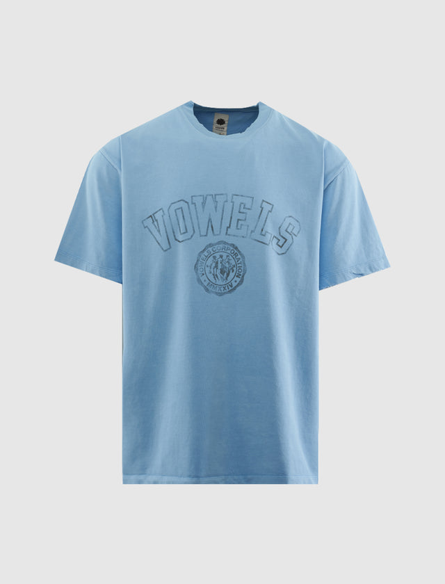 AUSGEWASCHENES COLLEGE-SHIRT
