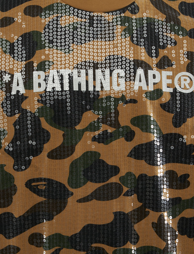 Pailletten-T-Shirt