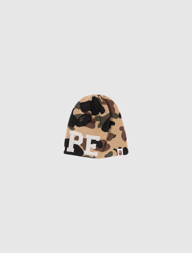 1ST CAMO ニットビーニー