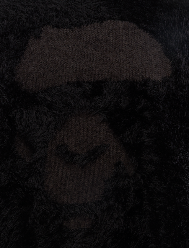 APE FACE SHAGGY SWEATER