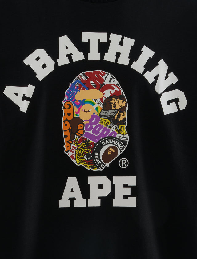Entspanntes College-T-Shirt