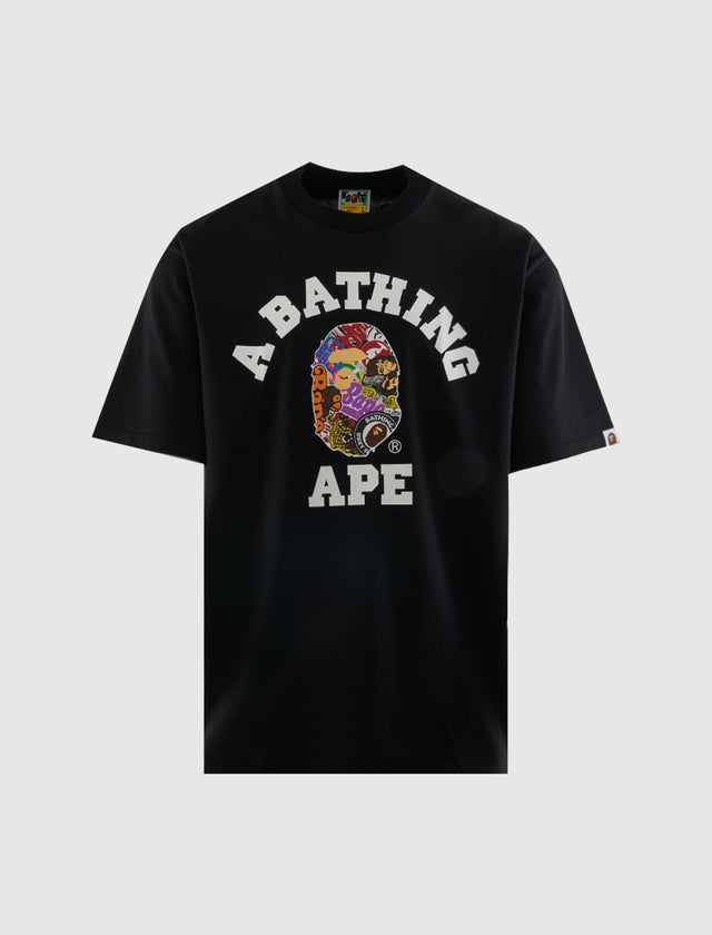 Entspanntes College-T-Shirt