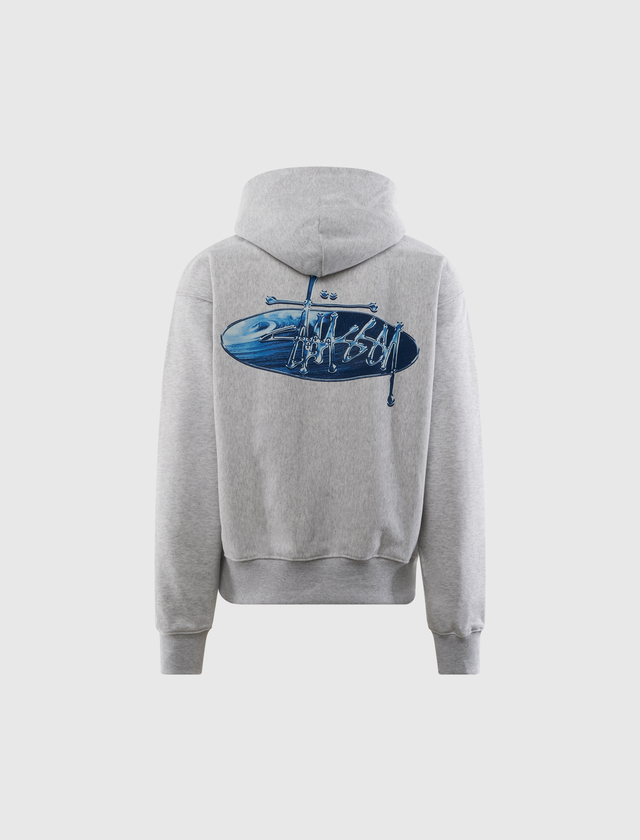 WAVE OVAL HOODIE