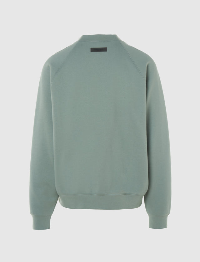 SWEATSHIRT MIT RUNDHALSAUSSCHNITT