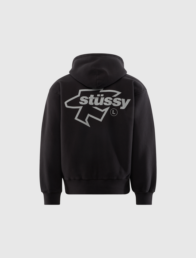 SURF SIZE ZIP HOODIE