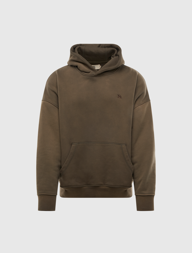 38A BRUSHED TERRY VINTAGE WASH PULLOVER HOODIE