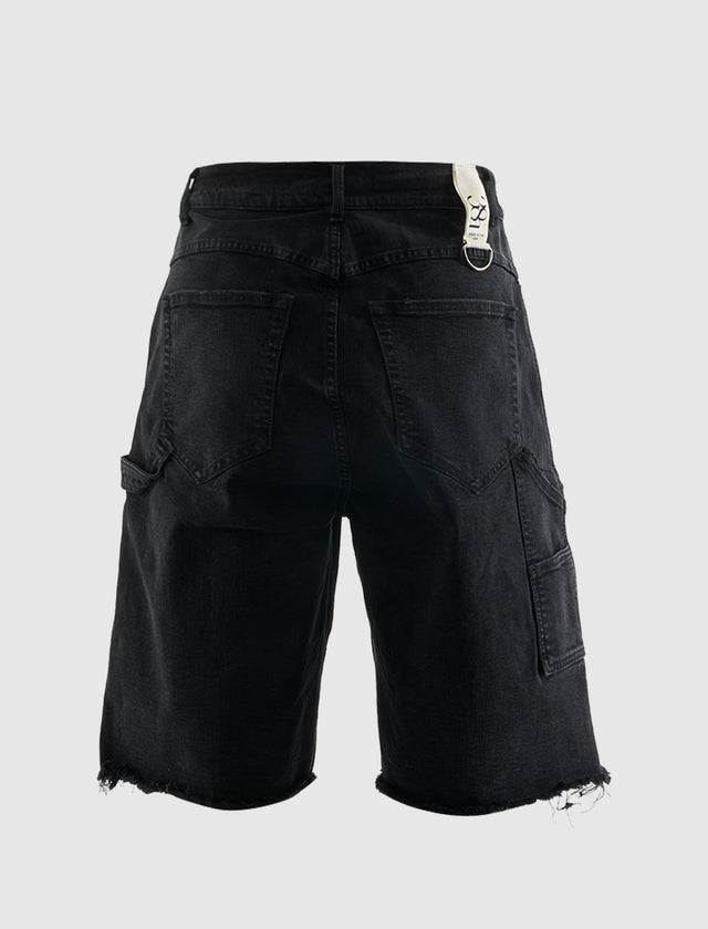 38A DOPPELKNIESHORTS "SCHWARZ"