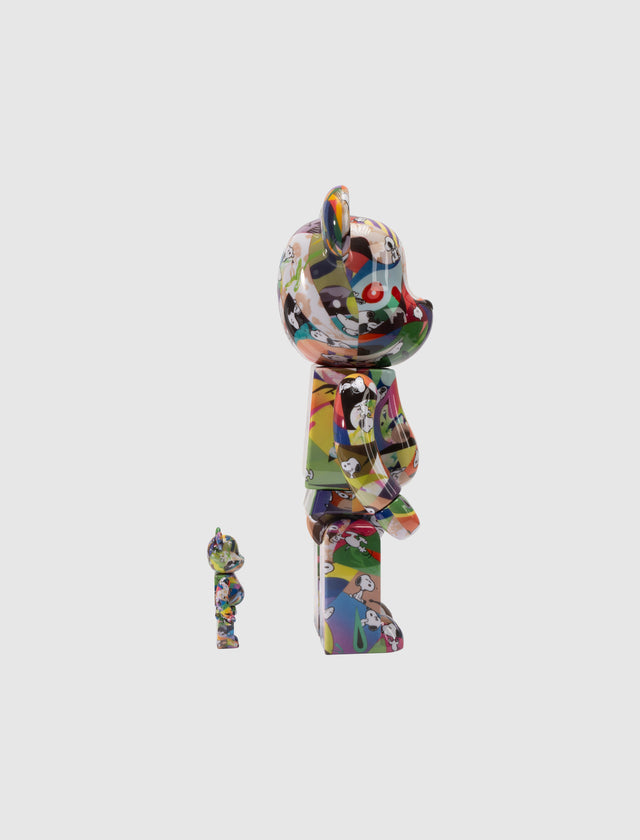 BE@RBRICK TOMOKAZU MATSUYAMA × PEANUTS 100％ & 400％