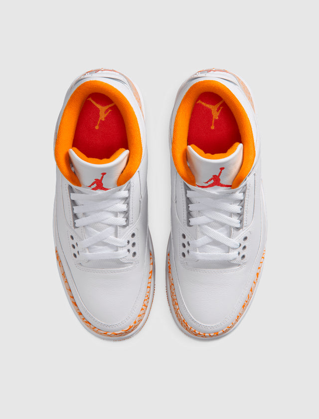 WOMEN'S AIR JORDAN 3 RETRO "ORANGE CITRUS"