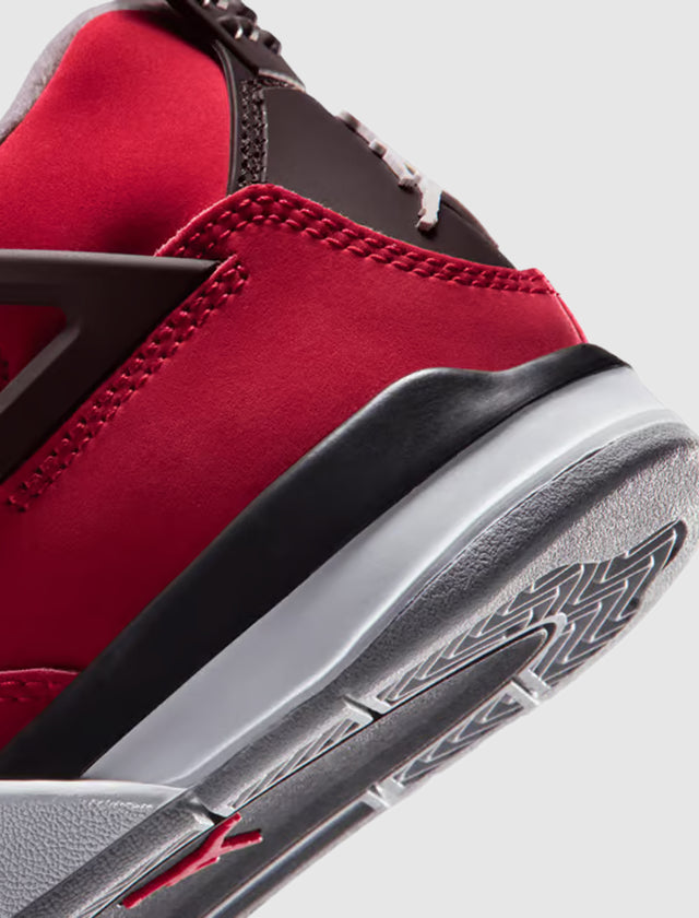 AIR JORDAN 4 RETRO "FIRE RED/WHITE" PS