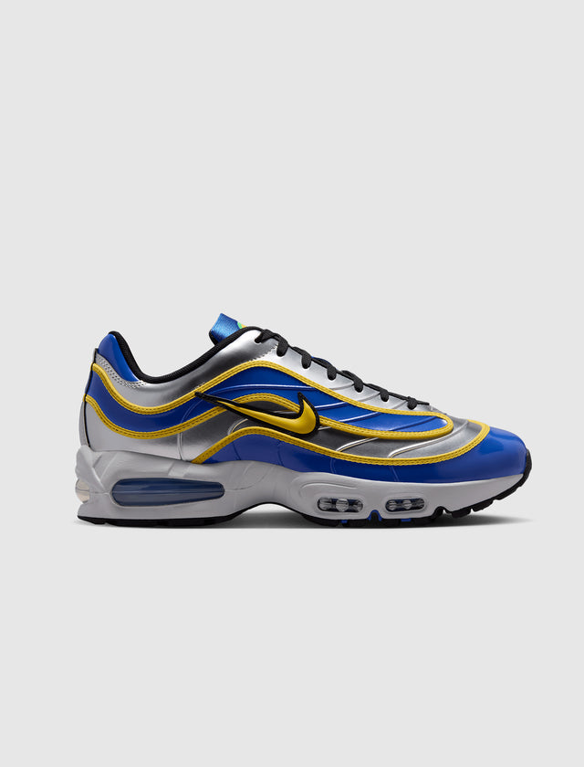 AIR MAX JOGA BONITO R9  "METALLIC SILVER/ VARSITY MAIZE"