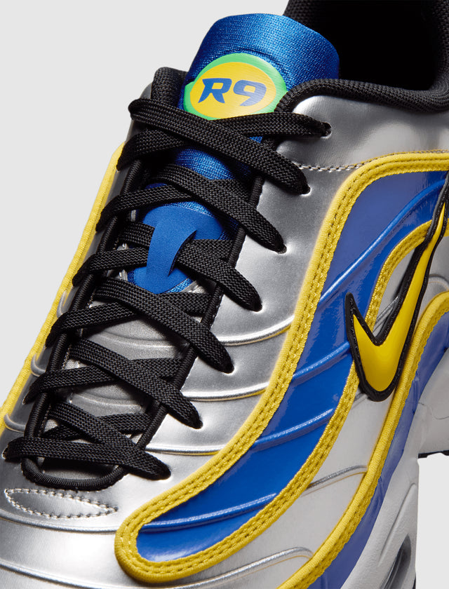 AIR MAX JOGA BONITO R9  "METALLIC SILVER/ VARSITY MAIZE"