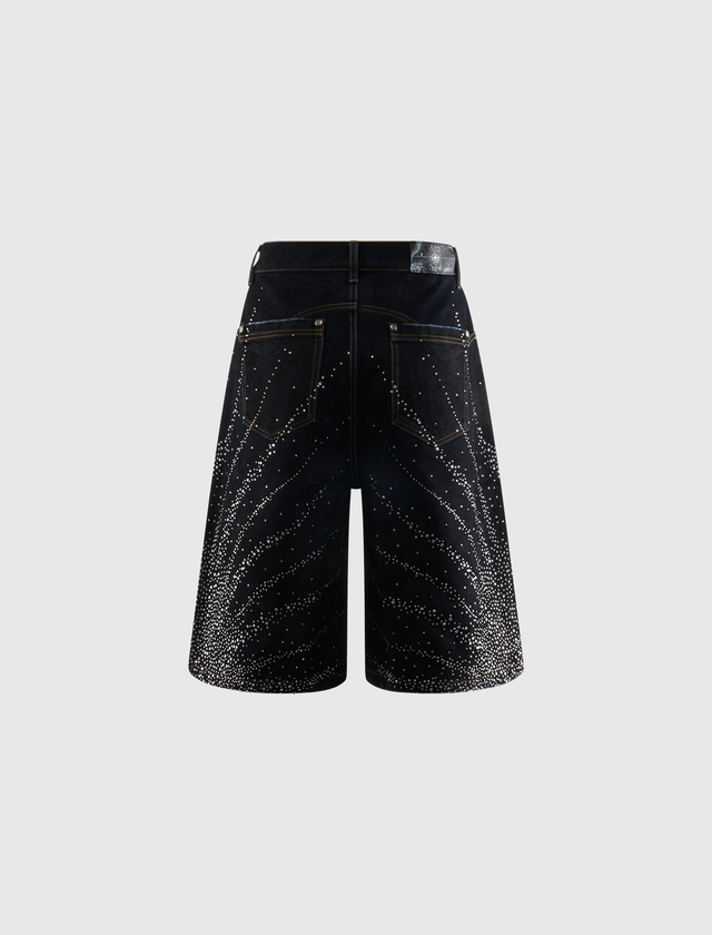 20.000 DIAMANT-STERNSCHWEIF-JEANSSHORTS