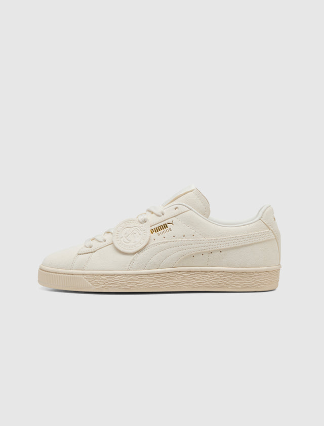 CHARLES F STEAD SUEDE II "WHITE"