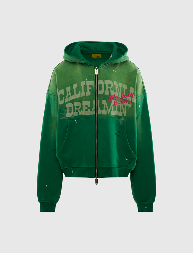 CALIFORNIA DREAMIN FULL ZIP HOODIE
