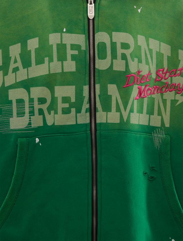 CALIFORNIA DREAMIN FULL ZIP HOODIE