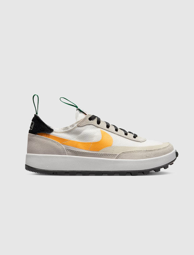 TOM SACHS GENERAL PURPOSE SHOE "SUMMIT WHITE/ UNIVERSITY GOLD-BIRCH"