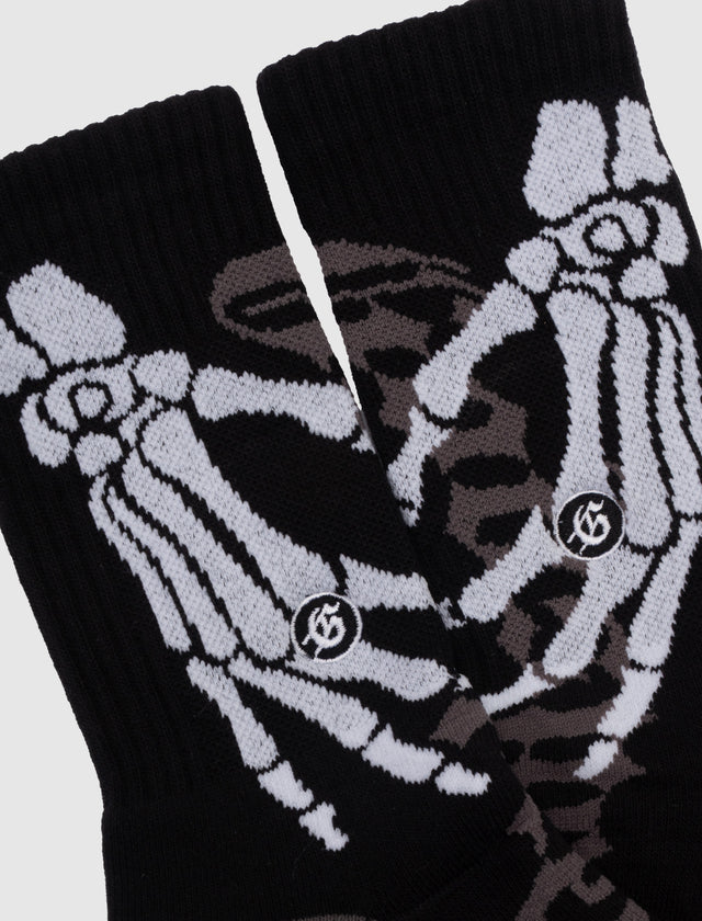TEN TOES DOWN SOCK "GRAY"